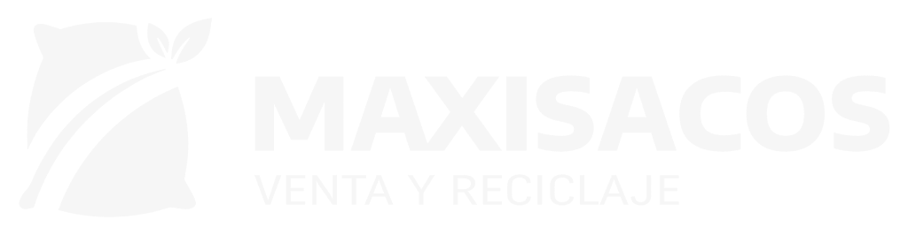 Logo MaxiSacos Chile en blanco